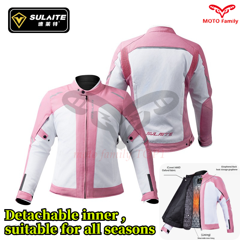 Cycling Commute Jacket - بدلة ركوب الدراجات النارية للنساء لجميع