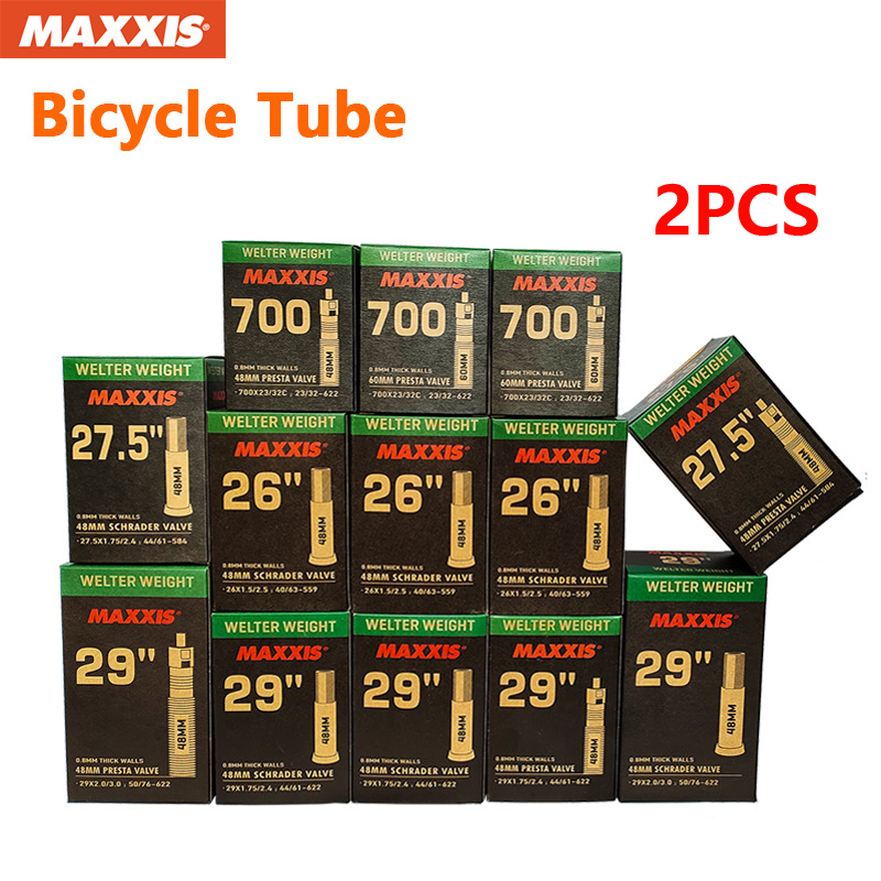 Inner Tube 700C - 2 قطعة MAXXIS وزن اللحام دراجة