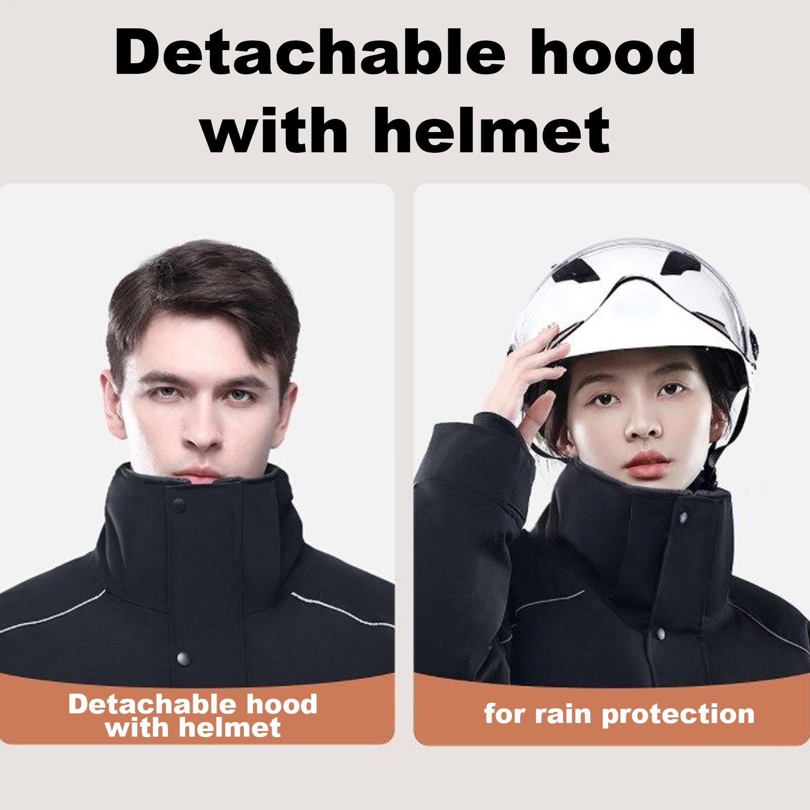 Cycling Commute Jacket - سترة شتوية للدراجات النارية 4 جيوب