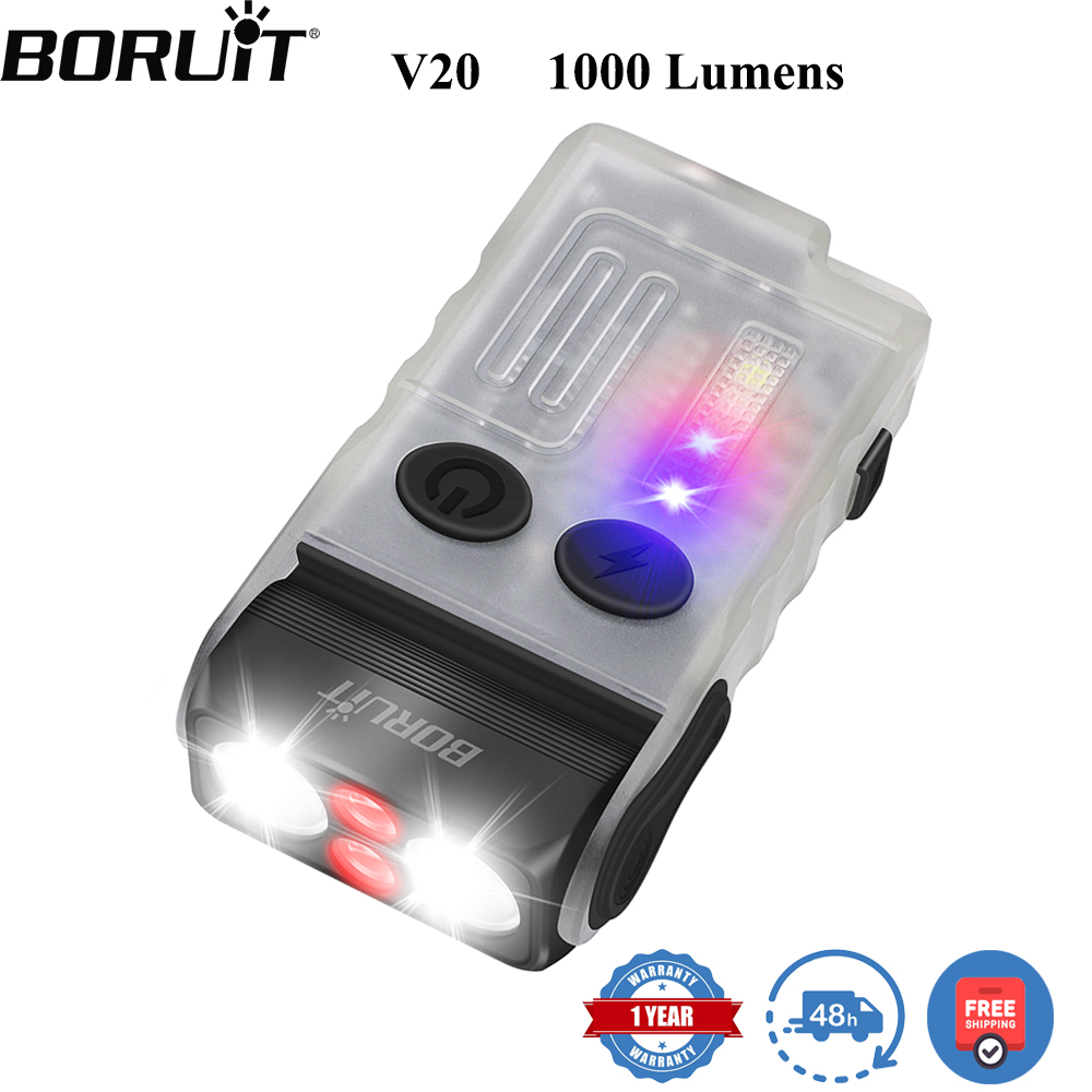 Cycling To Work - BORUiT V20 مصباح يدوي LED مع