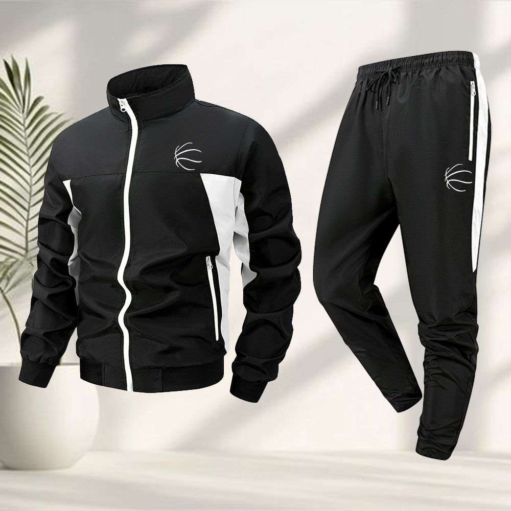 Cycling Commute Jacket - بدلة رياضية رجالية مخططة إبداعية لكرة