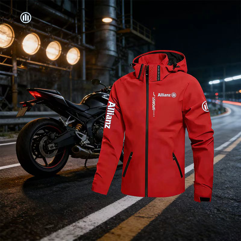 Cycling Rain Jacket Commute - جاكيت رجالي خفيف الوزن مقاوم للماء