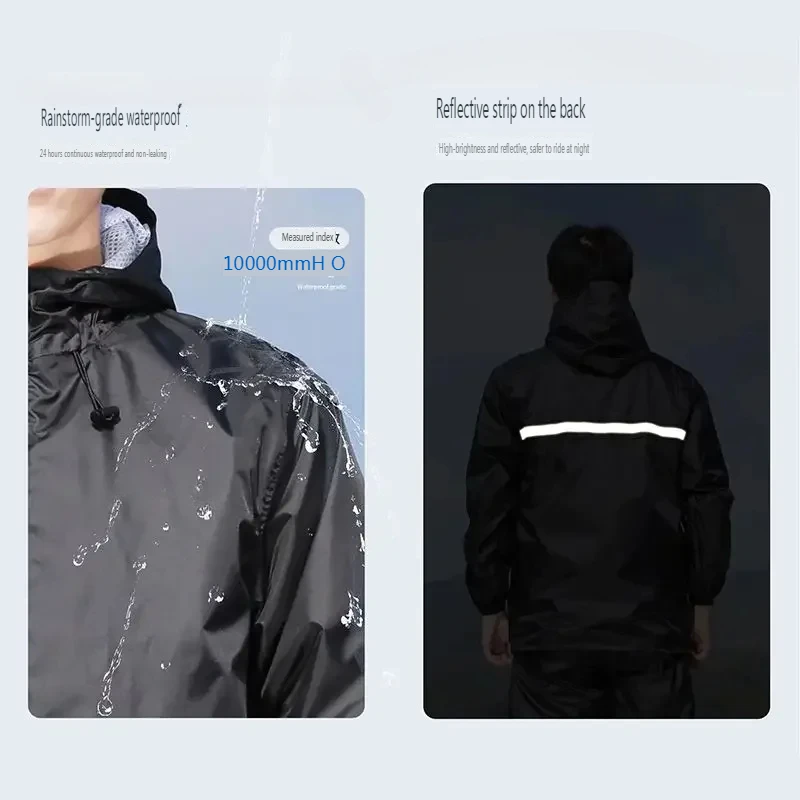 رقيقة معطف واق من المطر مجموعة - مراجعة Cycling Rain Jacket Commute وسعره