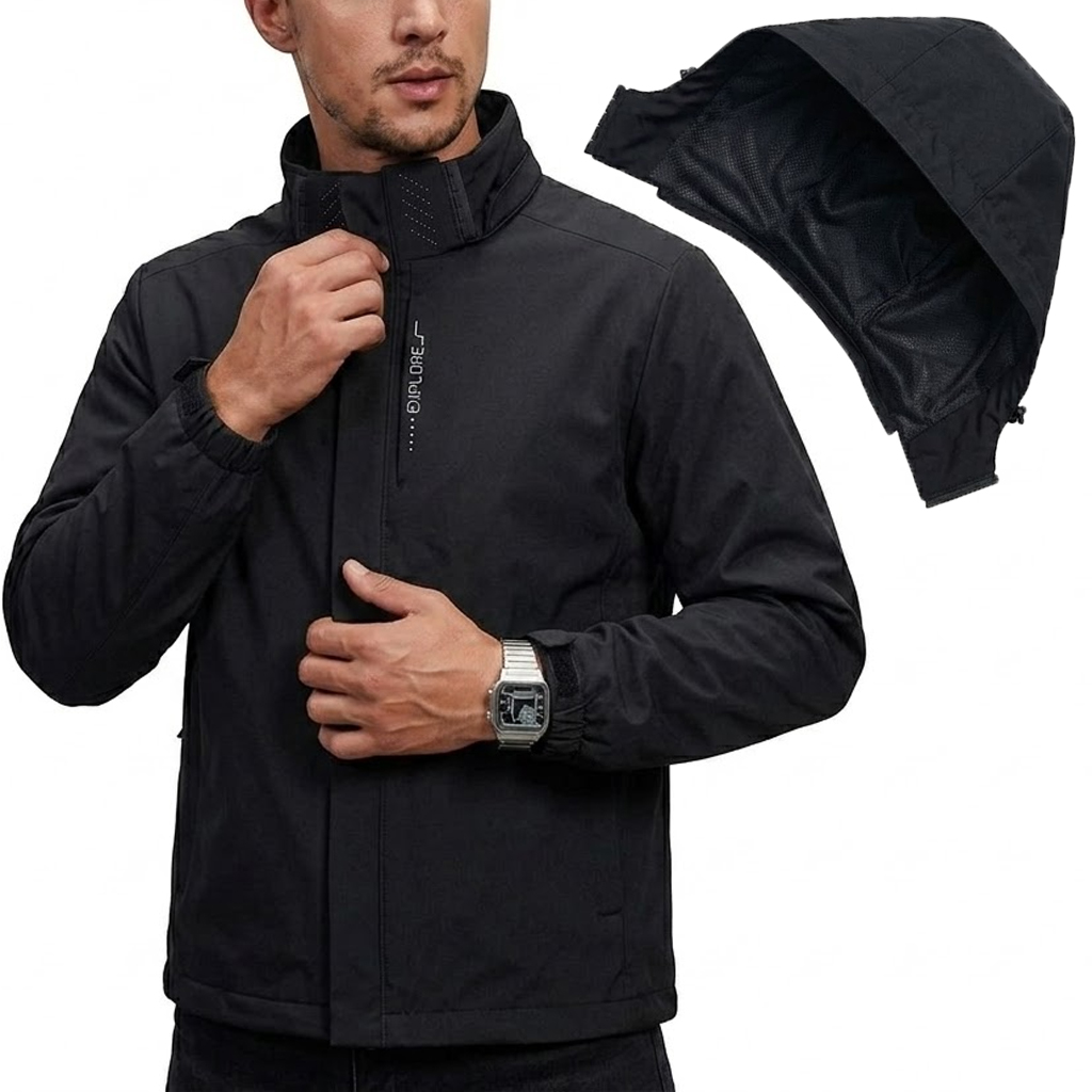 سترة تكتيكية مقاومة للماء للرج - مراجعة Cycling Rain Jacket Commute وسعره
