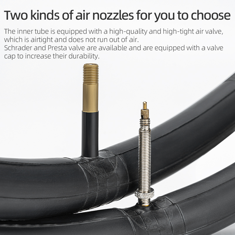ROCKBROS دراجة الأنبوب الداخلي - مراجعة Inner Tube 700C وسعره