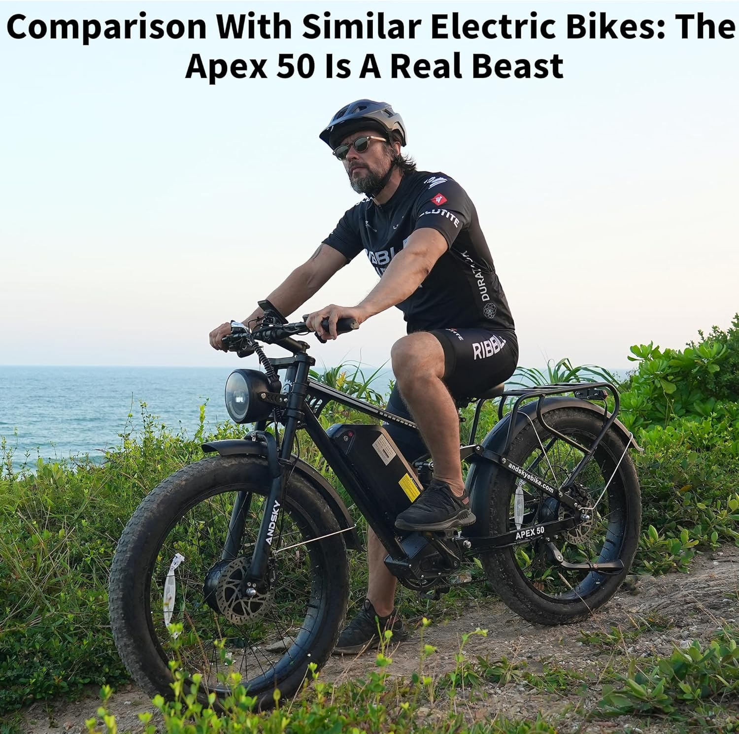 دراجة كهربائية ANDSKY Apex50 A - مراجعة Commuting On Road Bike وسعره