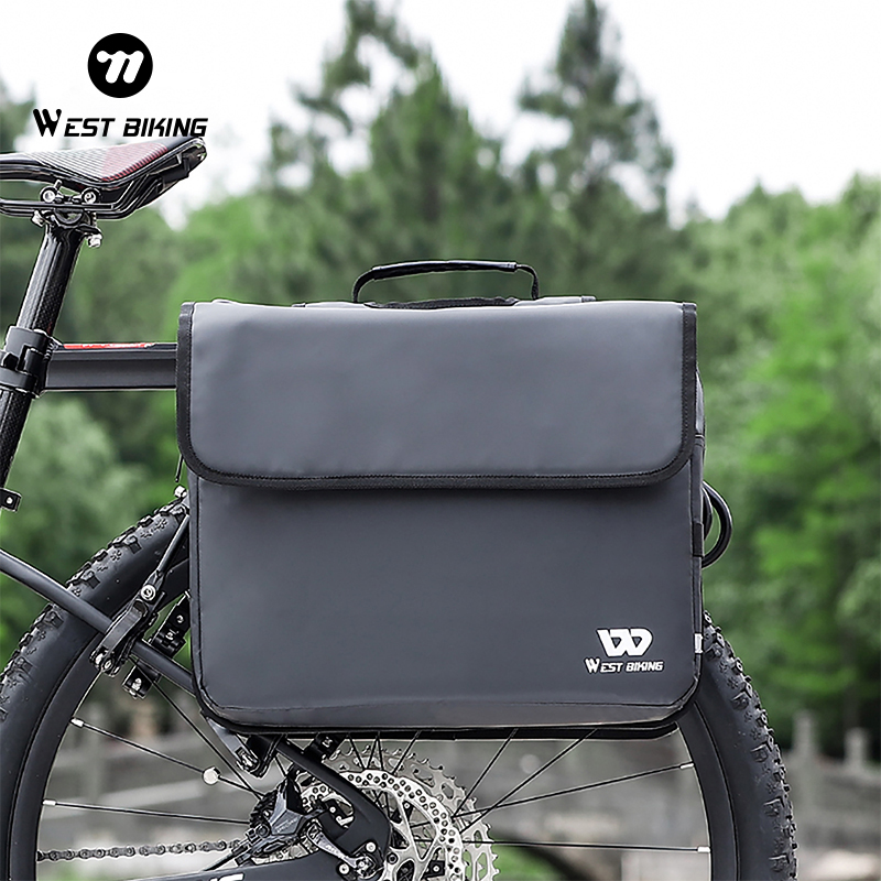 حقيبة دراجات WEST BIKING سعة 3 - مراجعة Panniers Waterproof Rear وسعره